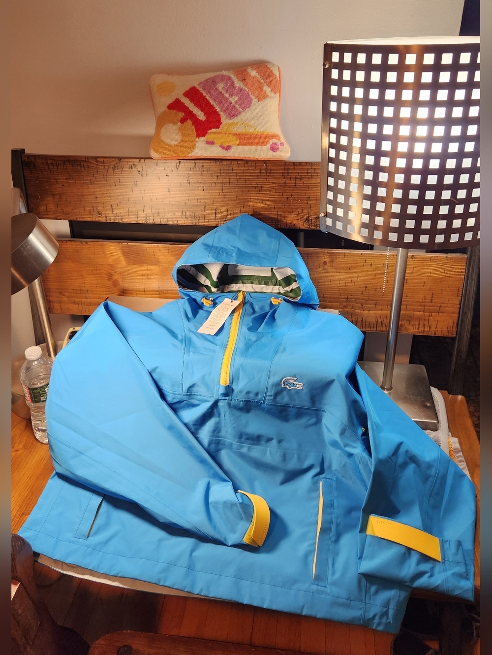 Lacoste Rain Jacket - Hooded Spring Jacket